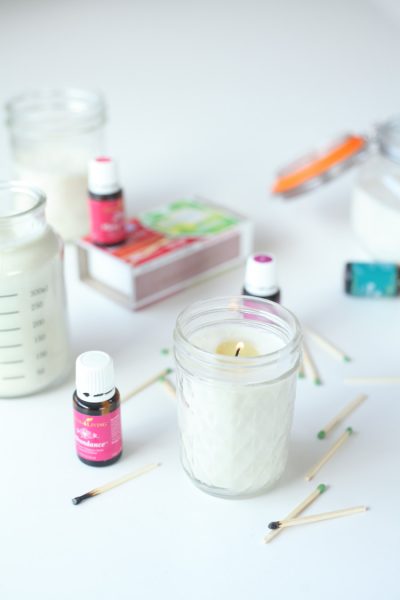 How To Make Candles With Essential Oils {easy Directions Video}