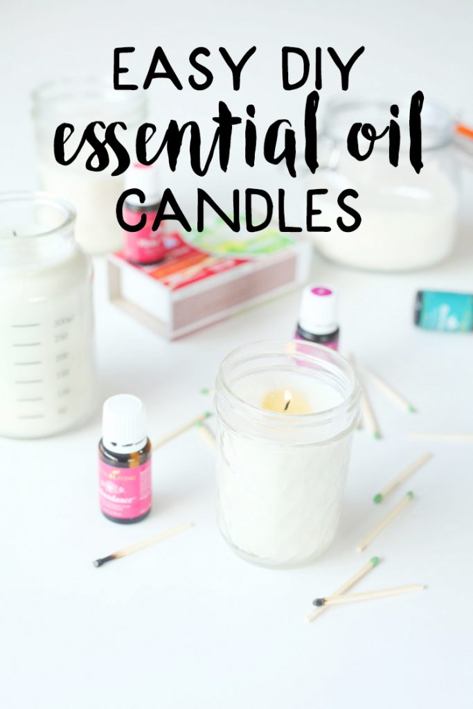 How To Make Candles With Essential Oils {Easy Directions + Video}