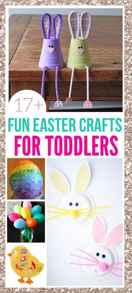 34 Fun Easter Crafts for Kids - Including Preschoolers + Toddlers ...