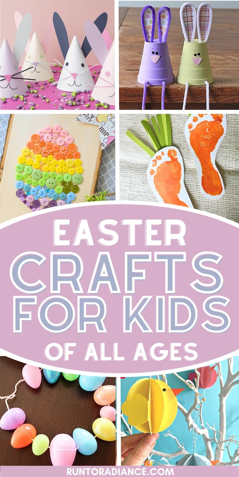 34 Fun Easter Crafts For Kids - Including Preschoolers + Toddlers 