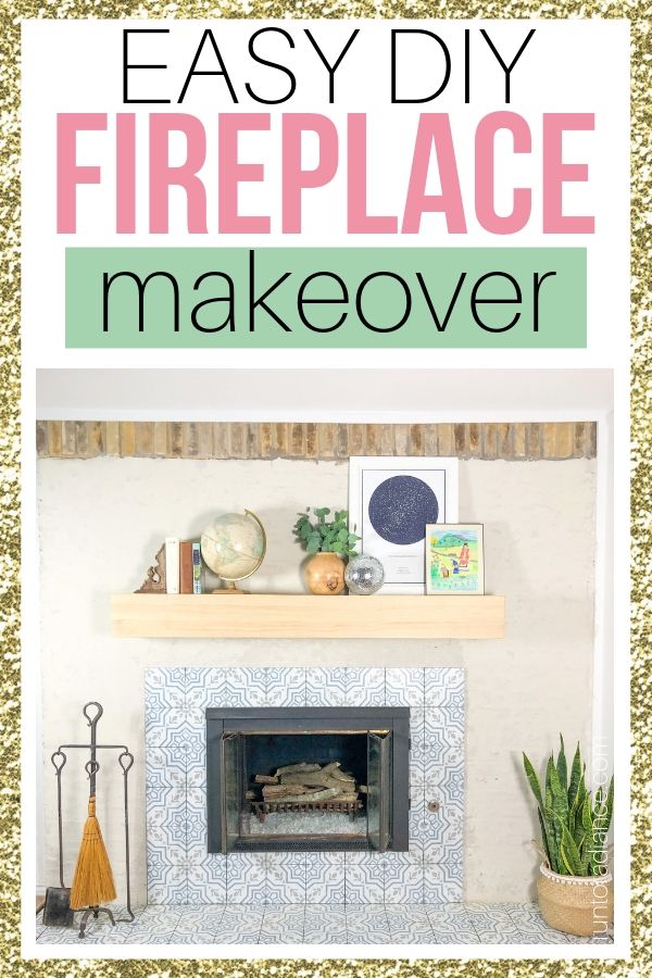 DIY Fireplace Makeover with Venetian Plaster - With Video - Run To Radiance