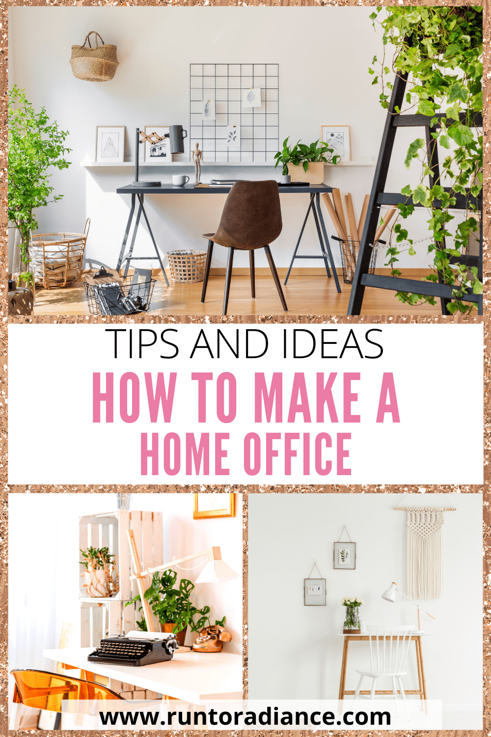 Tips for your Home Office Design - Run To Radiance