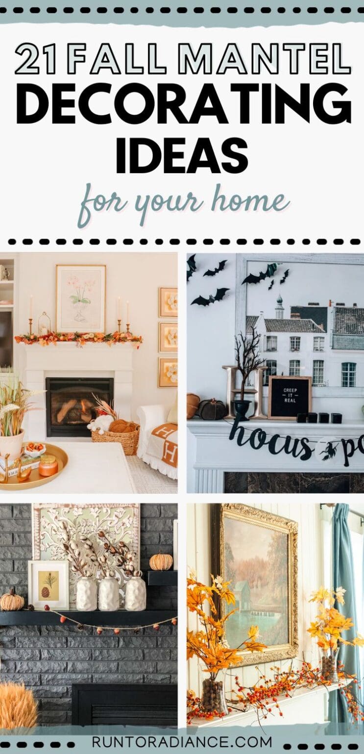 The BEST Fall Mantel Decor Ideas for 2024 - Run To Radiance