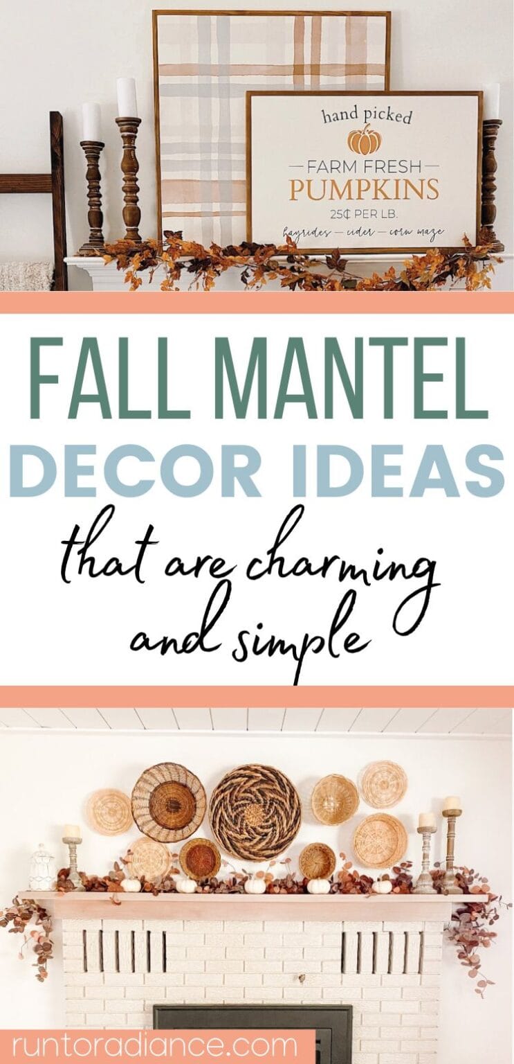 The BEST Fall Mantel Decor Ideas for 2024 - Run To Radiance