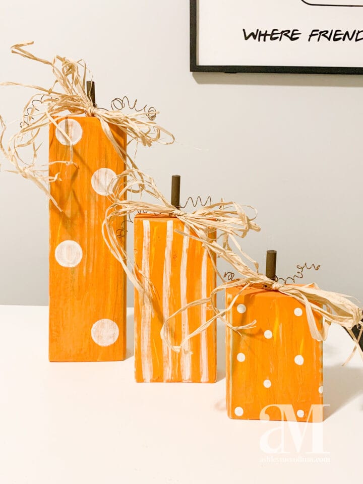 DIY Wooden Pumpkins - Run To Radiance