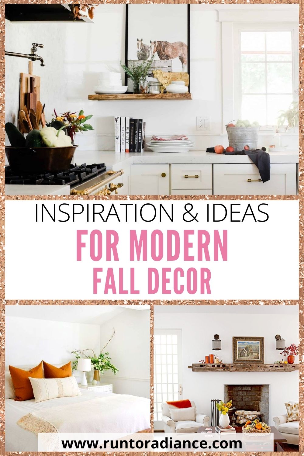 Modern Fall Decor Run To Radiance - Run To Radiance