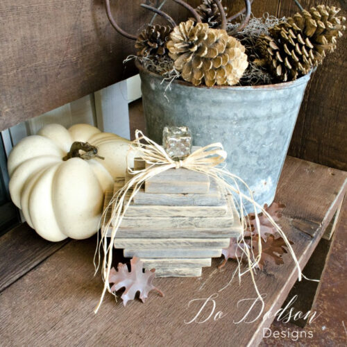 DIY Wooden Pumpkins - Run To Radiance