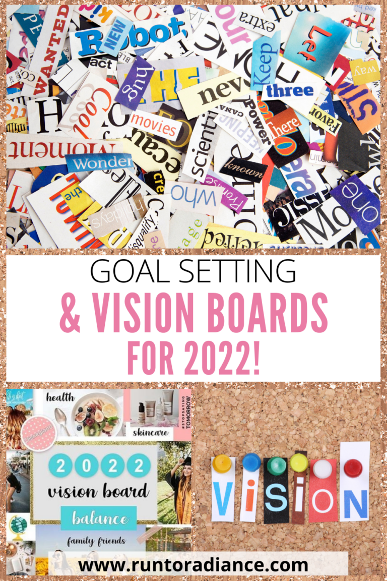 How To Make A Vision Board To Live Your Dream Life - Run To Radiance