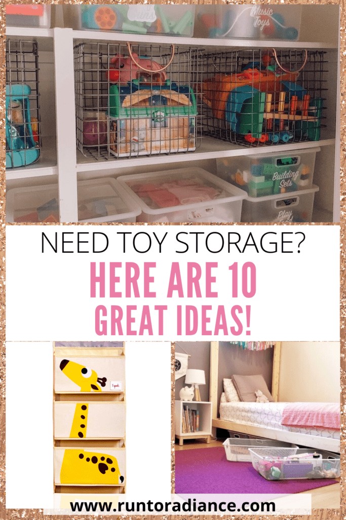 No Playroom? No Problem! 10 Toy Storage Ideas For Any Space - Run To ...