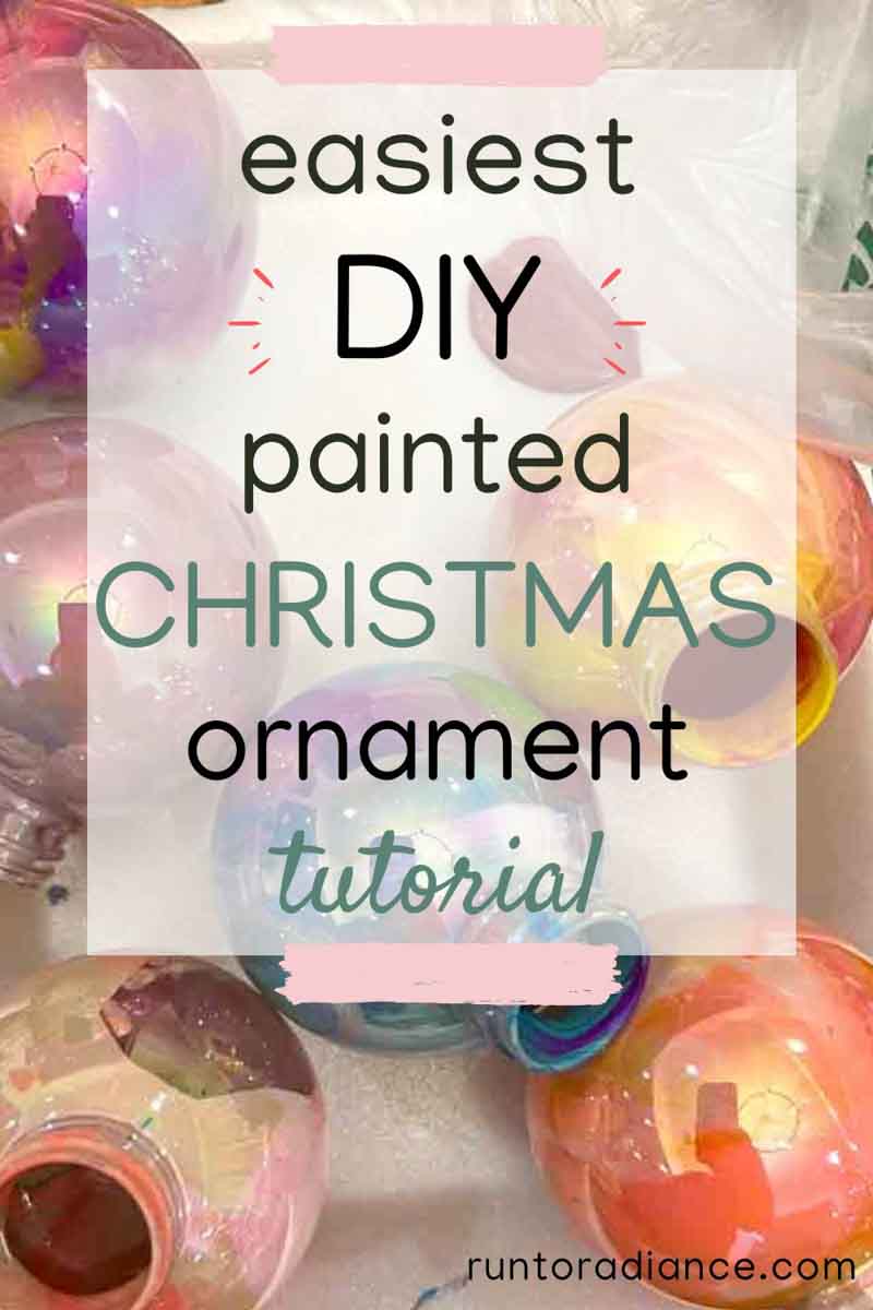 Easy, Gorgeous DIY Painted Ornaments (Perfect to Make with Kids!)